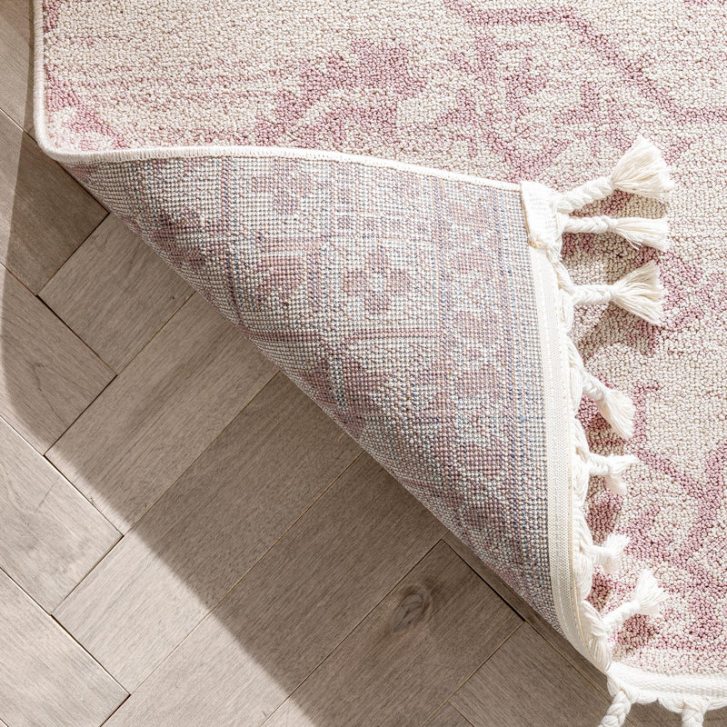 Loop-De-Loop Moroccan Synthetic Area Rug, Rectangle 120 x 180cm