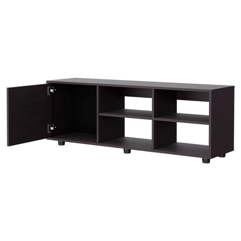 Versatile TV Stand with Abundant Storage and Modern Appeal for Any Room, Wenge