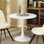 Table de conférence moderne et minimaliste pour salle de réception