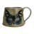 Stoneware Mug Set with Insect and Bird Designs