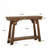41 Inch Wood Console Table Behind Couch