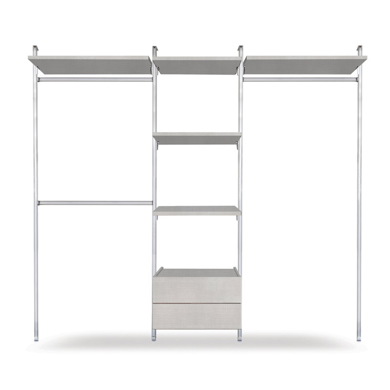 Relax 247cm Closet System, Linen