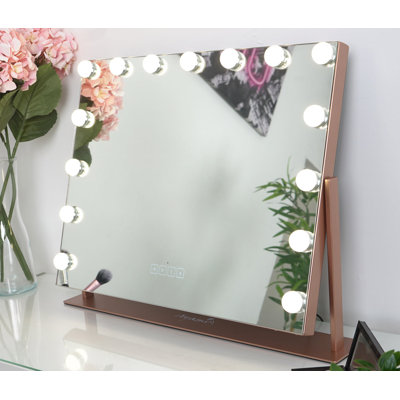 Miroir de maquillage / rasage lumineux
