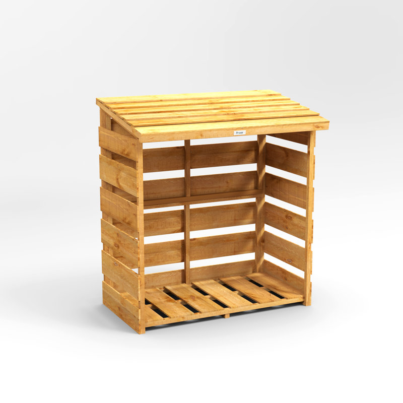 Powersheds 4 x 2ft Timber Log Store