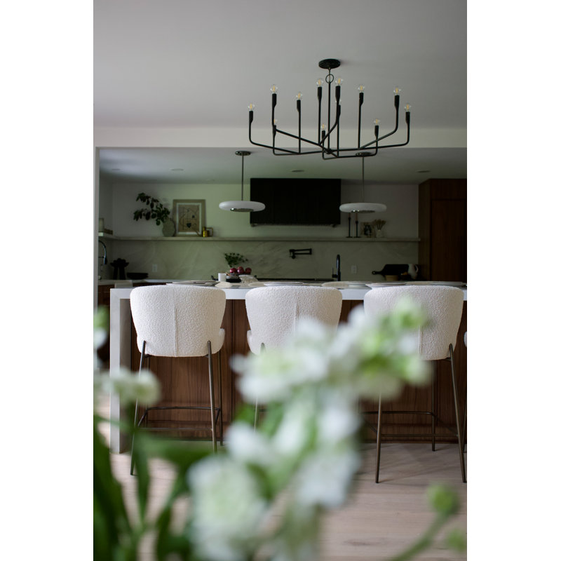 Blyford Pendant by PEMBROOKE & IVES, 7.75" H x 20.75" W x 20.75" D, Black Nickel