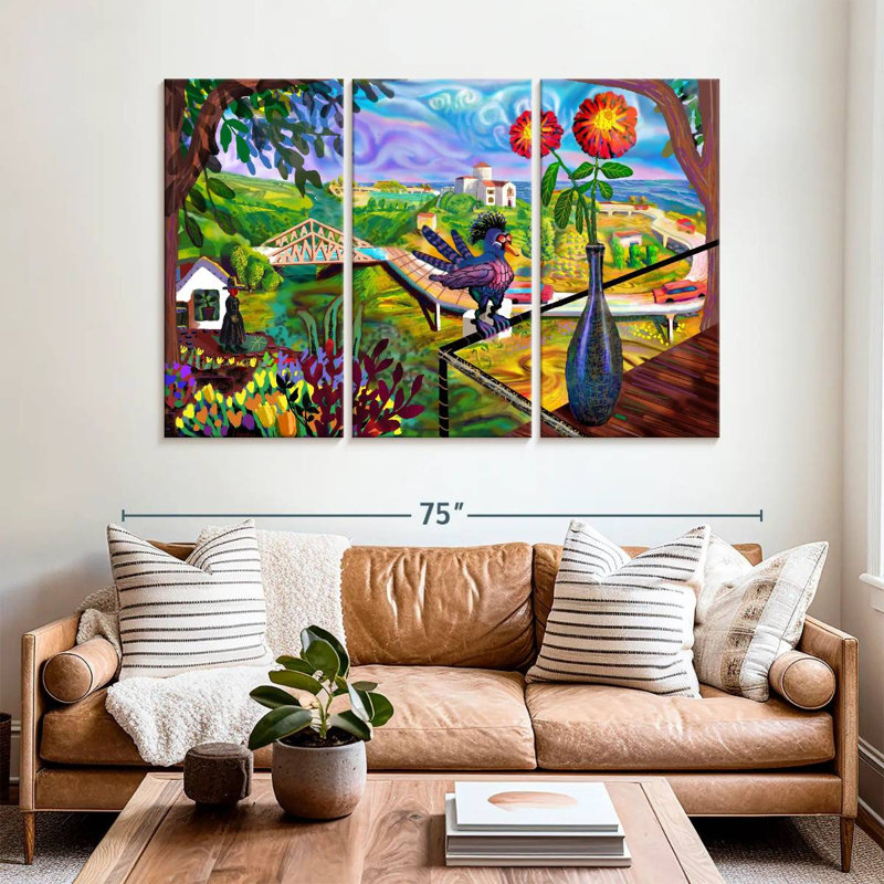 Gillard Zipolite, 42" H x 65" W