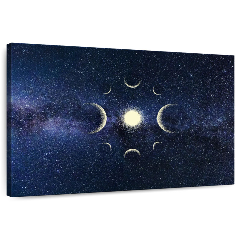 Oberle Abstract Space, 16" H x 24" W