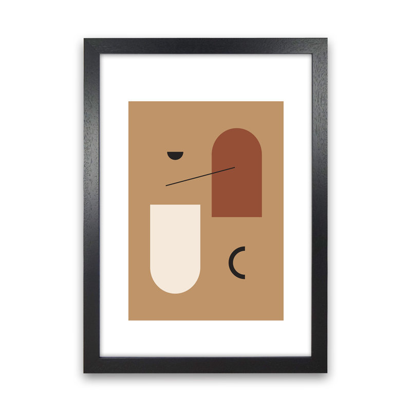 Mica Sand N15 by Pixy Paper - Print, Black Framed, 29.7cm H x 21cm W x 3cm D