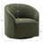 Charlisse 32" Wide No Assembly Boucle Upholstered Swivel Barrel Chair-453516612