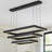 Anjeliett 3-Light LED Square / Rectangle Kitchen Island Chandelier-1508544385-1517186160