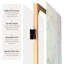 6 Ft. Tall Double Sided Rust Canvas Room Divider-1400110499