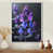 White Floater Framed Canvas