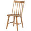 Chaise d'appoint en bois massif