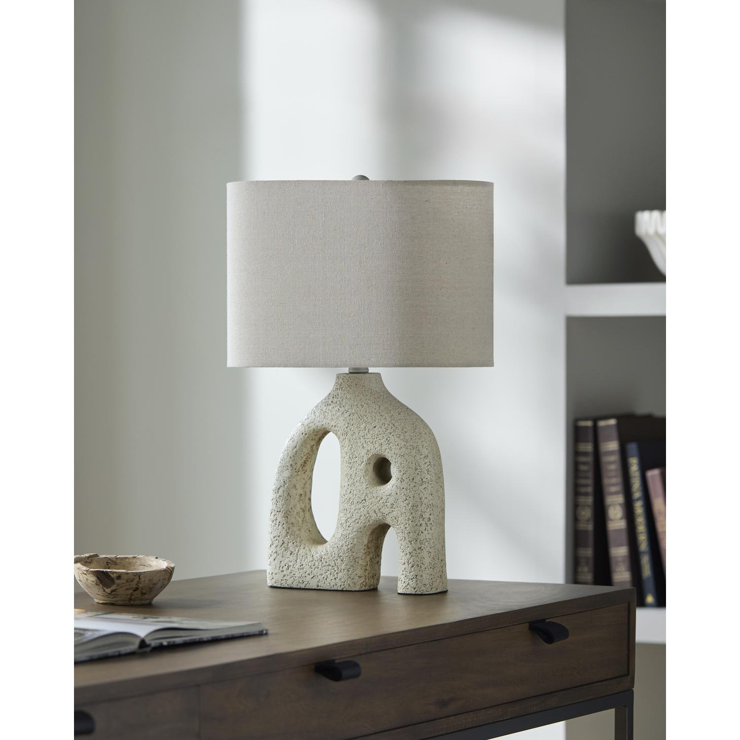 Loistine Table Lamp, Tan