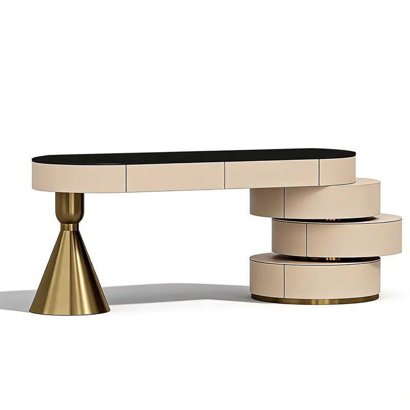 Bureau italien italien, H 29,53 po x l 74,8 po x P 25,59 po