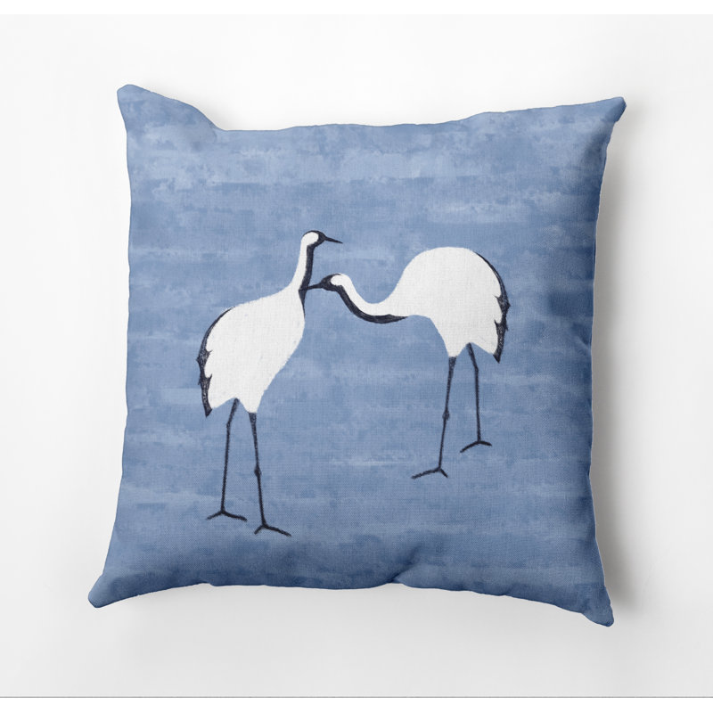 Housse de coussin d'extérieur carré Beach Insert, Bleu, 20 po x 20 po
