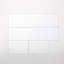 Pare-flammes rectangulaire pour foyer