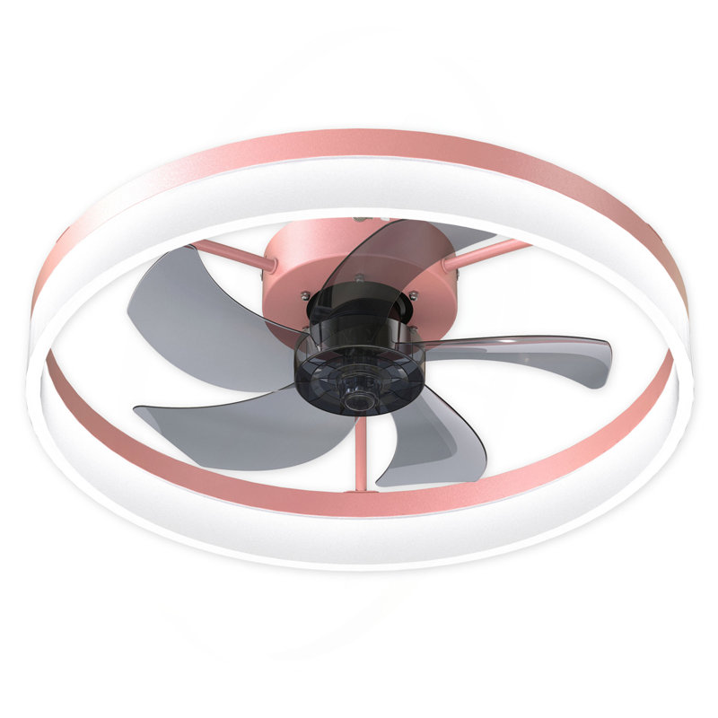 Ventilateurs de plafond avec lumières à DEL à intensité variable Installation intégrée de minces ventilateurs de plafond modernes