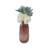 Latitude Run® Large Mauve Glass Vase-1184276251