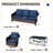 5-person Outdoor Patio Rattan Seating Group-1496410275