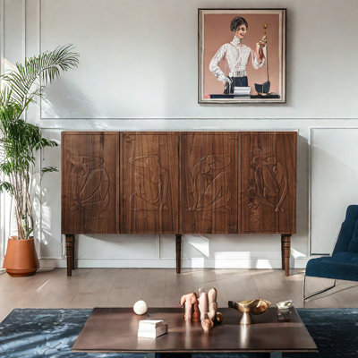 Buffet décoratif Nordic Retro