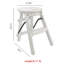Support à plante rétro en bois, tabouret pliable rustique, décor de ferme pour porche salon jardin Paito