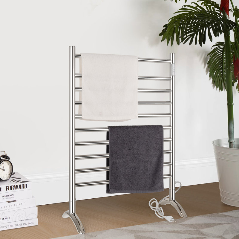 Chauffe-serviettes électrique 10 bars, Miroir poli