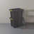 Sterilite Latching Tuff1 Stackable Storage Tote Bin w/ Latch Lid-104713205-104713204