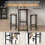 Laiton Counter Stool with Metal Frame-94952218