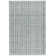 Conall Plaid Hand Hooked Wool Area Rug in Slate