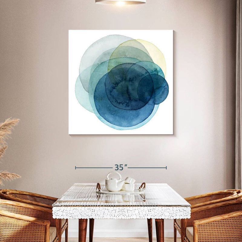 Avery Evolving Planets I, 39" H x 39" W