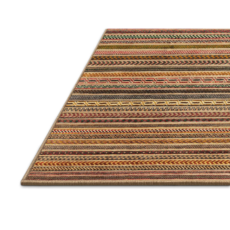 Abstract Indoor Rug, Rectangle 7' x 10'