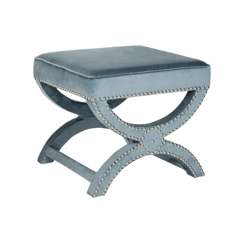 Pouf, Bleu pastel
