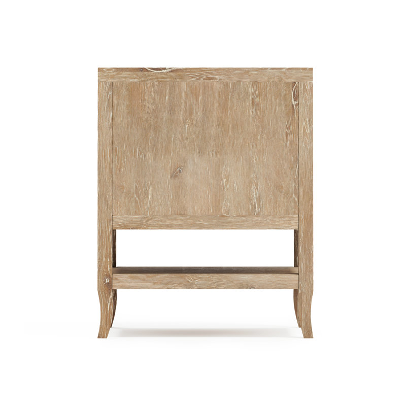 Tribeca 3 - Drawer Solid Wood Nightstand