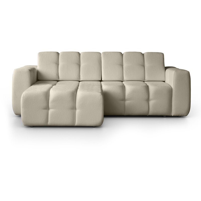 Bradd 4 Seater Sofa Bed, Dark Beige