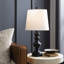 Lampe de table noire 23 po Leonids