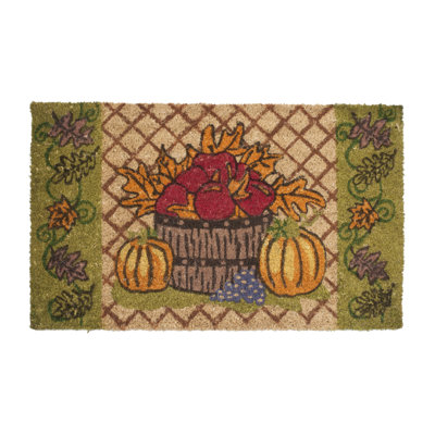 Tapis de porte d'extérieur 30 po x 18 po Ajinkya Harvest