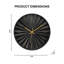 Horloge murale 12 po Novis
