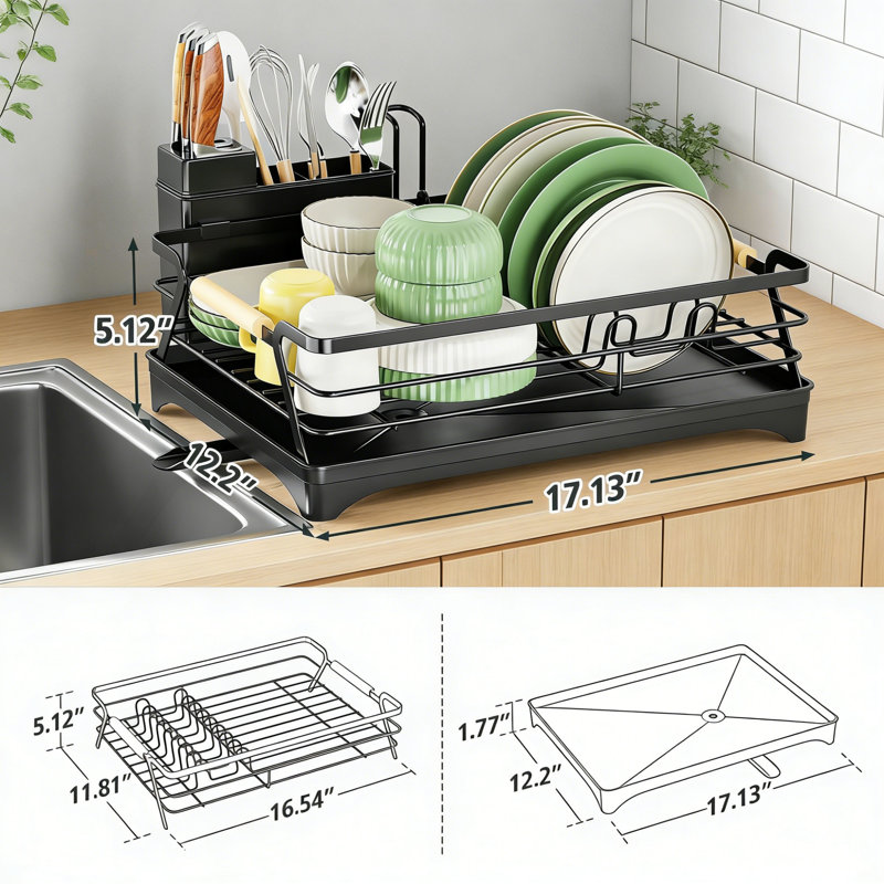 Over The Sink Dish Rack