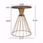 Table d'appoint en pin rétro