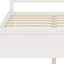 Lit plateforme avec tête et pied de lit, design moderne pour la chambre à coucher-129754652-129754649