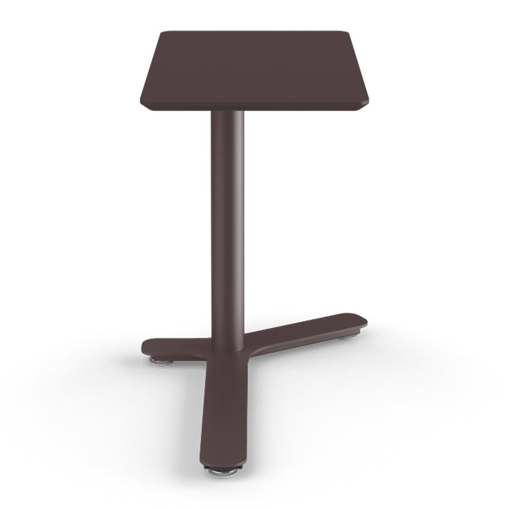 Float Mini Desk, Garnet Burgundy