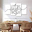 Impression sur toile géométrique Minimalist-92761377