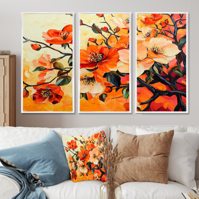«Sunset Hues Of Apple Blossom V»