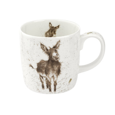 Royal Worcester Rw-Wrendale Designs Mug 14 Oz Gentle Jack (Donkey)