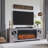 75" Fireplace Tv Stand For Tvs Up To 80",with 44" Electric Fireplace-765093499