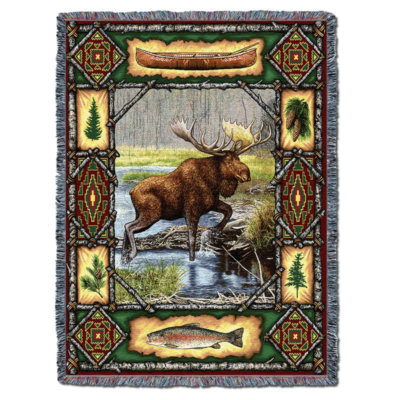 Couverture moelleuse Pure Country Weavers Moose Lodge