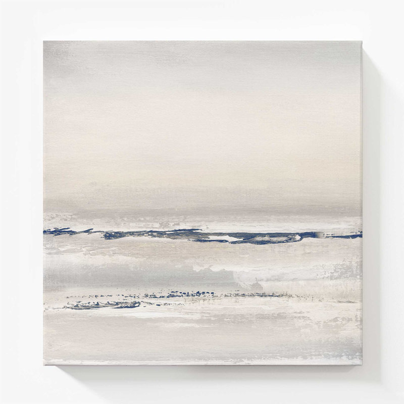 Ethereal Tide v1 Abstract Print, Wrapped Canvas, 1, 54" H x 54" W x 1.25" D