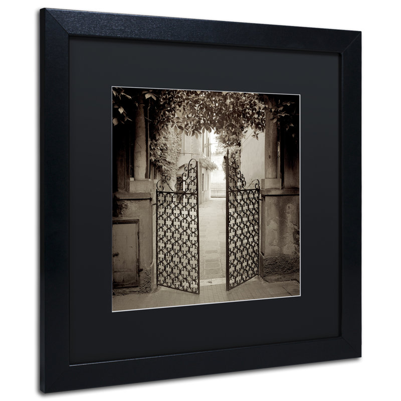 Alan Blaustein, «Venezia V», reproduction de photo encadrée, Noir, H 16 po x l 16 po x P 0,5 po