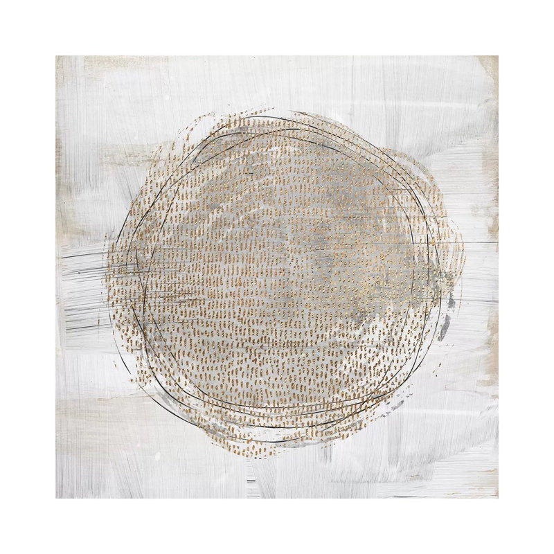 «Deep Motion» par Nikki Chu - impression, Toile tendue, H 12 po x l 12 po x P 0,75 po, Pas de tapis